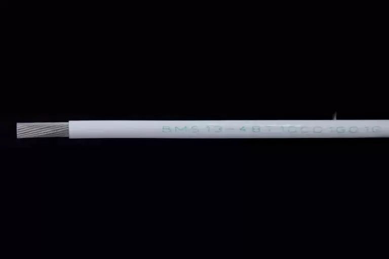 BMS1348T10G10 gray wire with white colored wrapper.